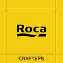 Bacha de Apoyo Roca Ruy Ohtake - Lavatorio 375mm Blanco Mate Roca