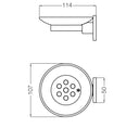 Kit de Accesorios Fv Arizona 5 Piezas Set Combo Cromo - Baño Fv