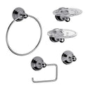 Kit de Accesorios Fv Newport 5 Piezas Cromo Combo Set - Baño Fv