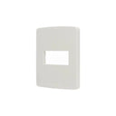 Llave de Luz Sica - Tapa para 1 Módulo - Blanca - Mignon Sica
