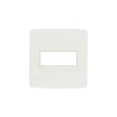 Llave de Luz Sica - Tapa para 1 Módulo - Blanco R - Mignon Sica