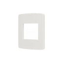 Llave de Luz Sica - Tapa para 2 Módulos - Blanco - Mignon Sica