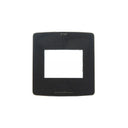 Llave de Luz Sica - Tapa para 2 Módulos - Grafito - Mignon Sica