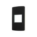 Llave de Luz Sica - Tapa para 2 Módulos - Negro Pininfarina Sica