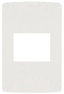 Llave de Luz Sica - Tapa para 2 Módulos - Teclas Blancas