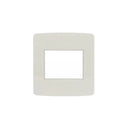 Llave de Luz Sica - Tapa para 2 Módulos - Blanco R - Mignon