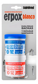Nuevo Adhesivo Suprabond Erpox Blanco Bachas y Sanitarios Suprabond