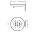 Kit De Accesorios Fv Arizona 5 Piezas Set Combo Cromo - Baño