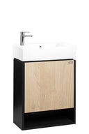 Mueble Vanitory Suspendido Roca Mahler Hall 500 Negro - Baño