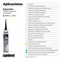 Sellador Suprabond Especial Aluminio Chapas Techo Ventanas