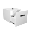 Mueble De Colgar Ferrum Tori Vanitory Color Blanco - Baño