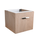 Mueble De Colgar Ferrum Tori Vanitory Color Roble - Baño