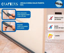 Zócalo Burlete CRAFTERS Doble Bajo Puerta CRAFTERS Ofertas