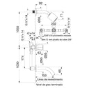 Grifería De Ducha Fv Oberá Con Transferencia Cromado - Baño