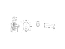 Grifería Para Ducha Roca L20 Kit Embutir Bañera Mono - Baño