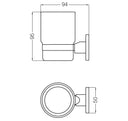 Kit De Accesorios Fv Arizona 5 Piezas Set Combo Cromo - Baño
