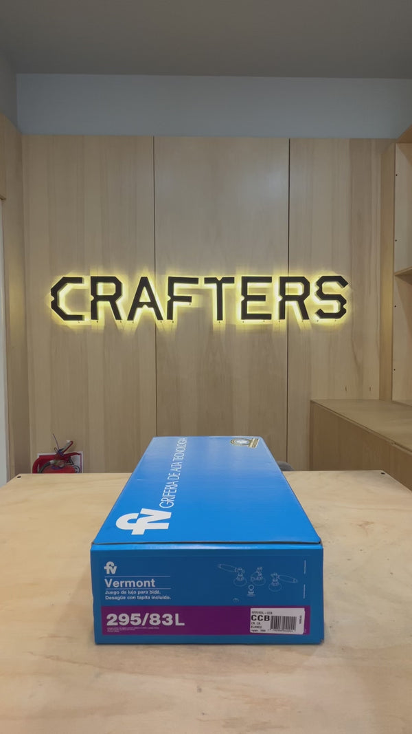 Grifería de Bidet FV Vermont Lever con Transferencia Cromo