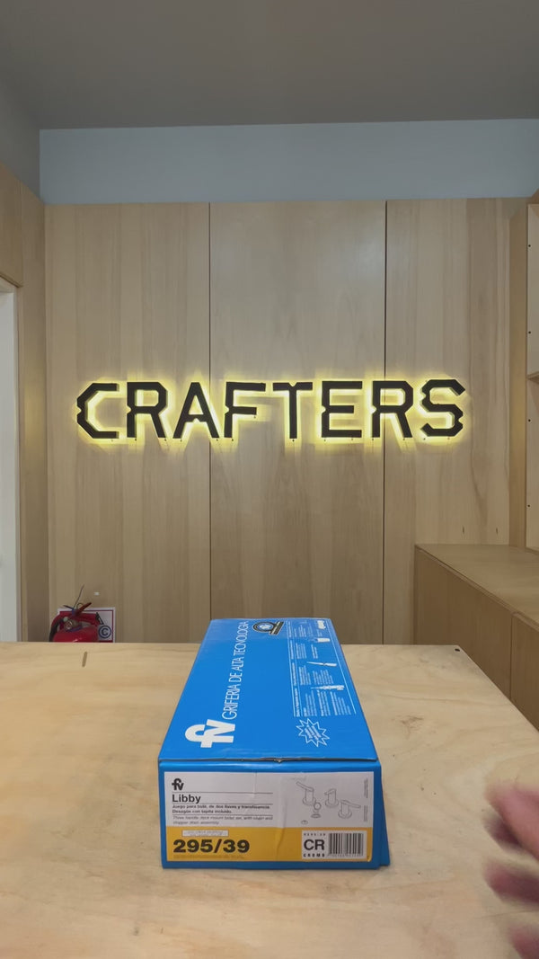 Grifería para Bidet FV Libby Lever Doble Comando Cerámico