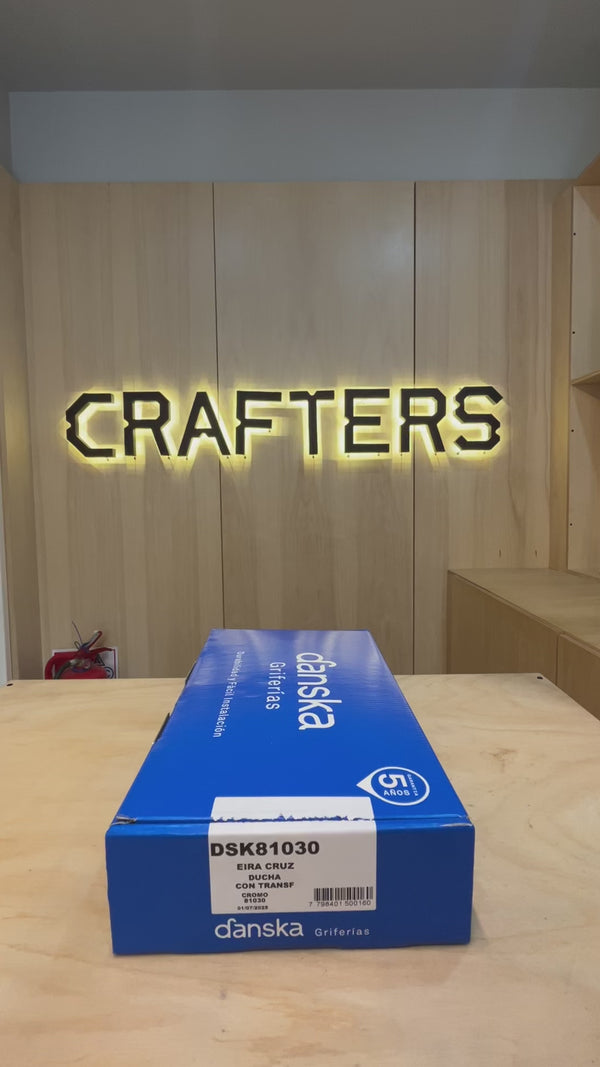 Grifería Ducha Danska Eira Cruz para Bañera C. Transferencia