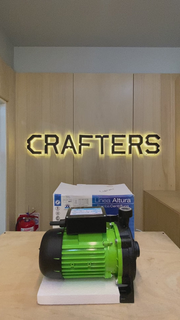 Bomba de Agua Fluvial Centrífuga 1hp Fc Altura Riego Presión