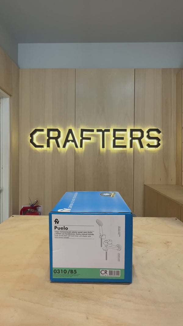 Grifería Ducha FV Puelo Monocomando Duchador Manual Bañera