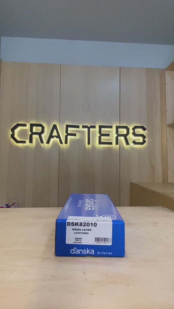 Grifería Lavatorio Danska Noma Lever Doble Comando Baño