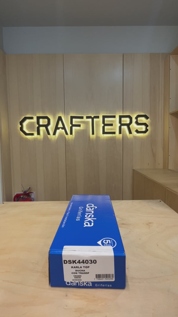 Grifería para Ducha Danska Karla Top con Transferencia Baño