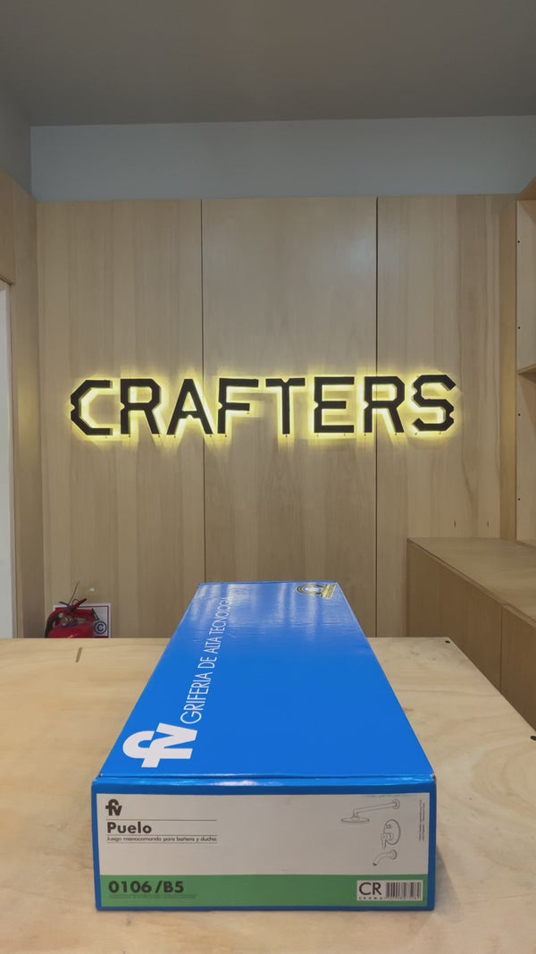 Grifería de Ducha FV Puelo Monocomando Embutir Transferencia