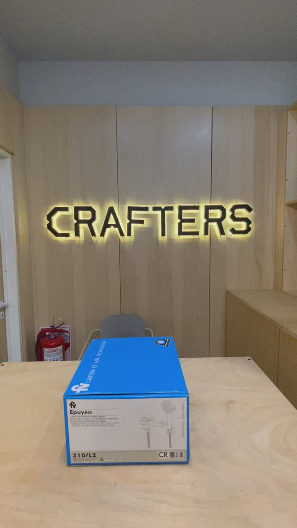 Grifería de Ducha FV Epuyén Monocomando Manual Exterior Cromo