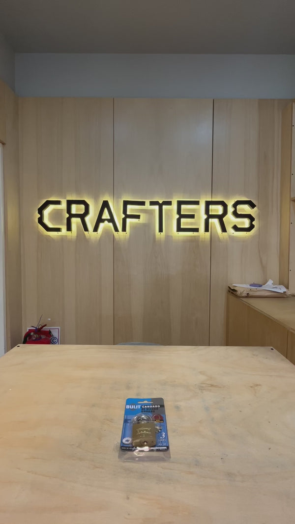 Candado de Hierro Dorado Bulit N° 40