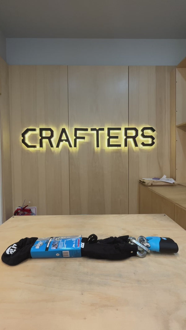 Cadena Máxima Seguridad con Candado Bulit