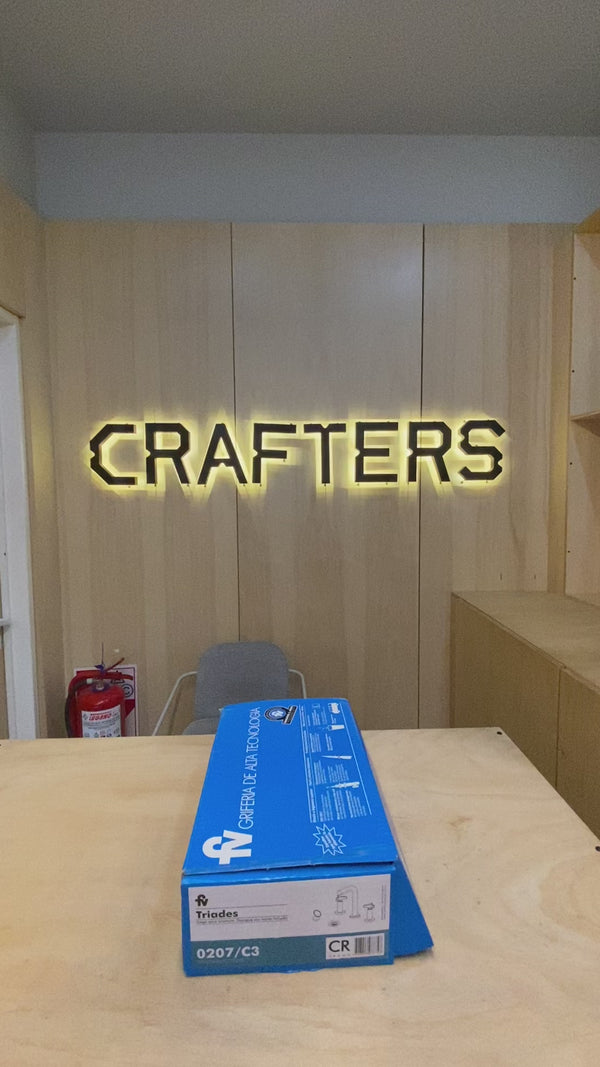 Grifería para Lavatorio FV Triades Cromo Volante Cruz Baño