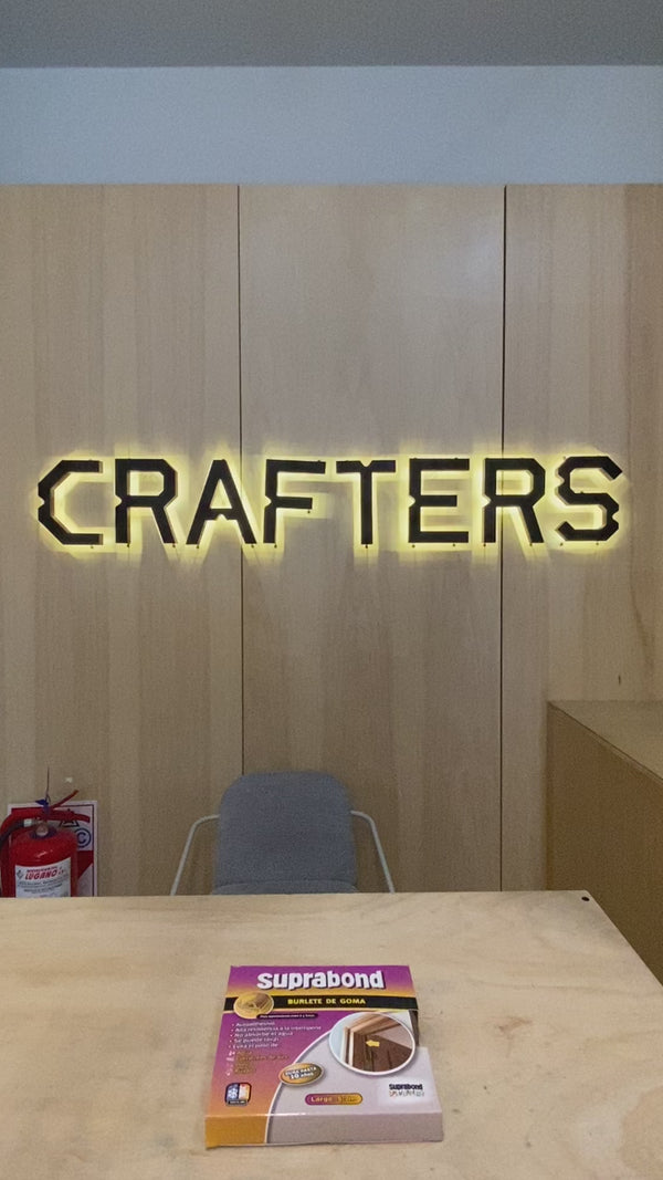 Burlete Autoadhesivo Suprabond de Goma Perfil P Color Marrón