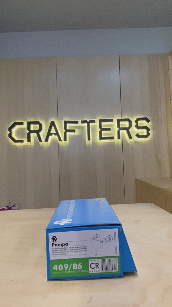 Grifería de Cocina / Lavadero Fv Pampa - Canilla Móvil Pared