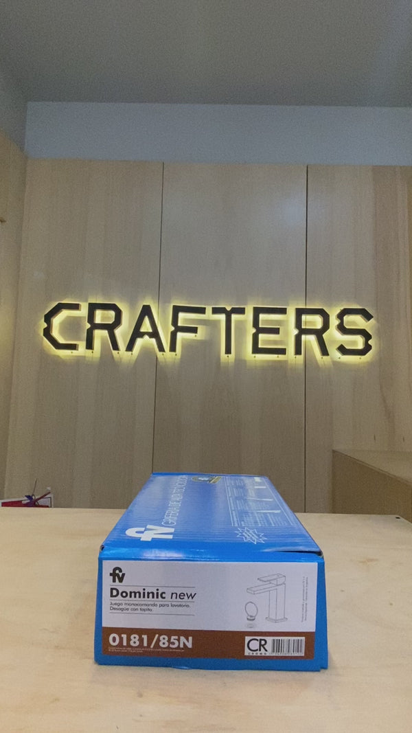 Grifería de Lavatorio FV Dominic New Monocomando Cerámico