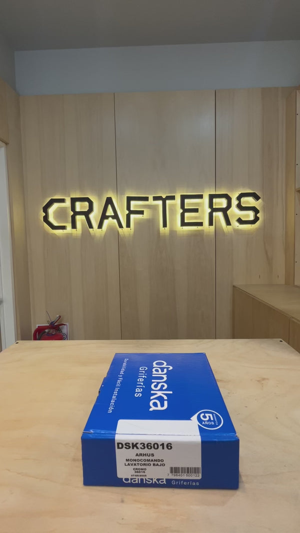 Grifería Lavamanos Danska Arhus Canilla Monocomando Bajo