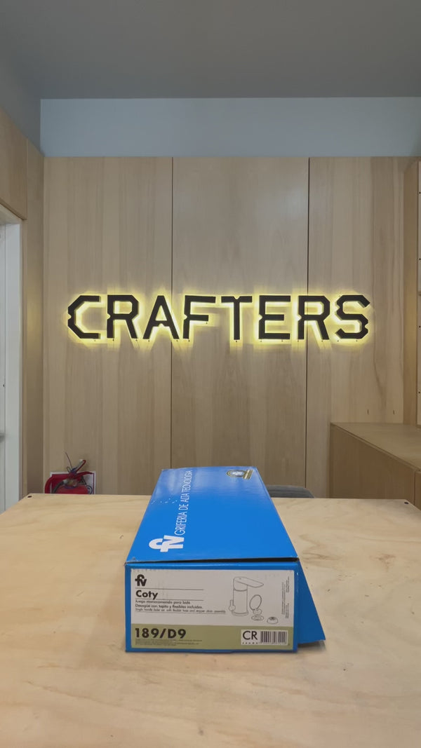 Grifería para Bidet FV Coty Monocomando Cerámico Cromo Baño