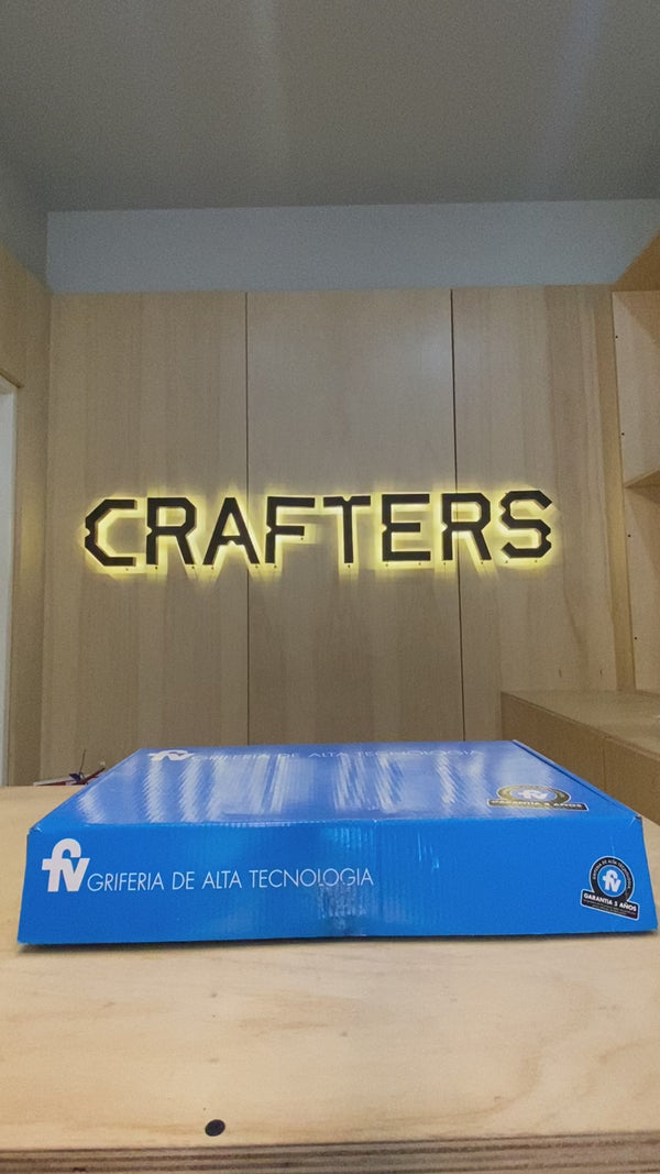 Grifería de Cocina FV Libby Monocomando Cromo Cerámico