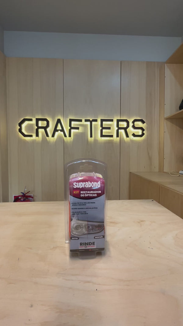 Kit Restaurador de Ópticas Suprabond - Pulido de Faros