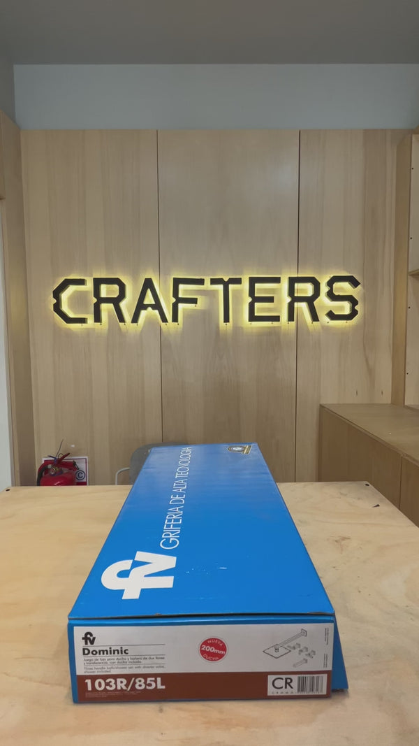 Grifería para Ducha FV Dominic Lever con Transferencia